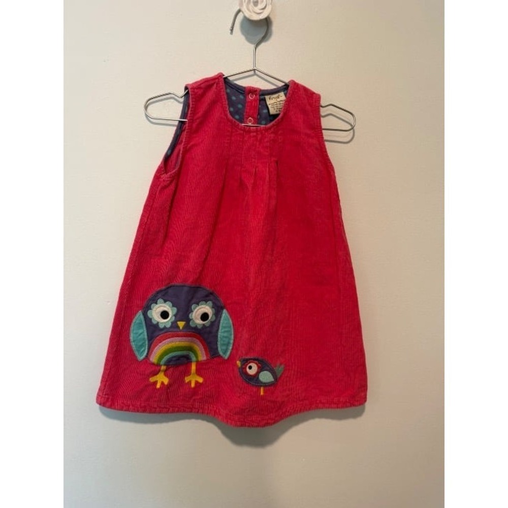 Frugi Owl Jumper 2-3Y VGUC